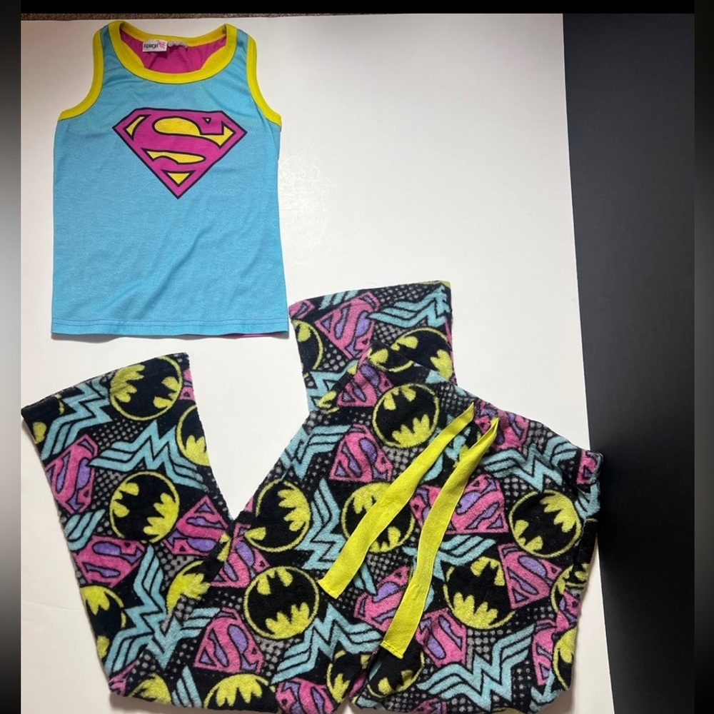 Dc comics pajama set